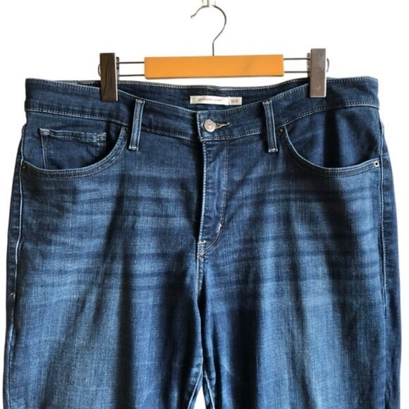 Levi’s 311 Shaping Skinny Jeans 18W Footloose Dark Wash Plus Size - Picture 3 of 15